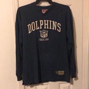 Miami Dolphins blue jersey